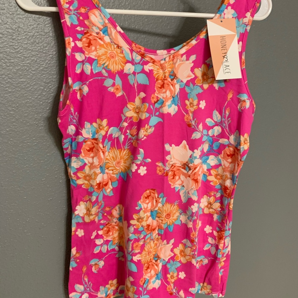 Large Honey & Lace tank